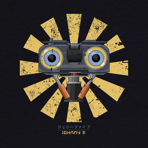 Johnny 5 Retro Japanese Short Circuit by Nova5